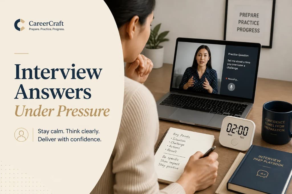 Interview impromptu answer practice for confident job responses